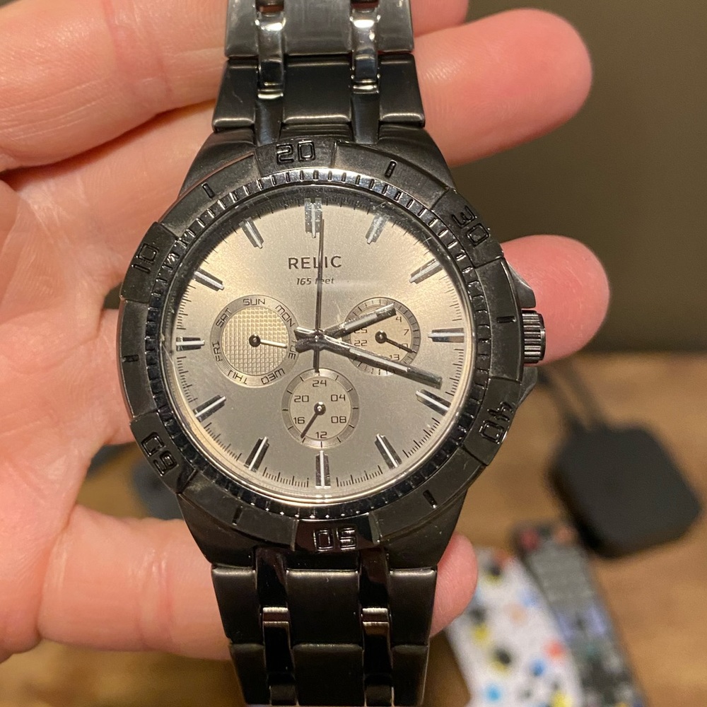 Relic men's watch